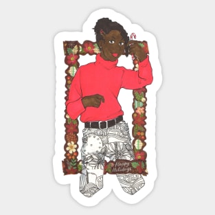 Happy Holidays Sticker